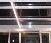 osvětlení terasy LED páskem